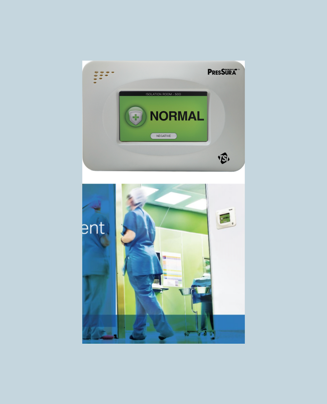 Room pressure monitoring and control